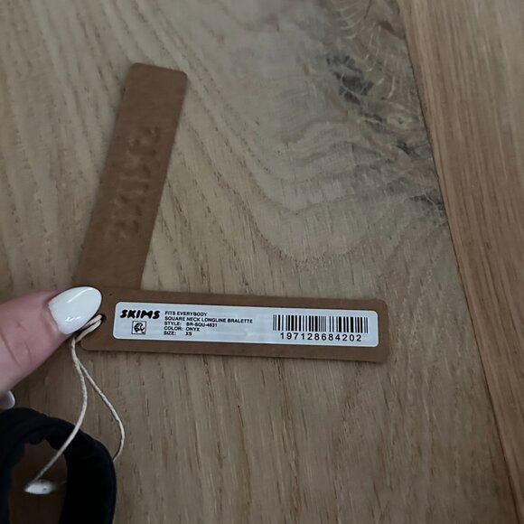 FITS EVERYBODY SQUARE NECK LONGLINE BRALETTE - Picture 5 of 6